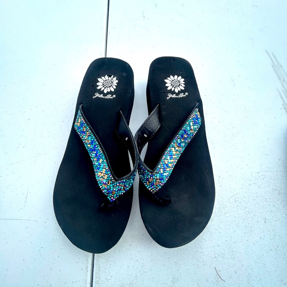 Women’s Yellowbox Flip Flop Size 8